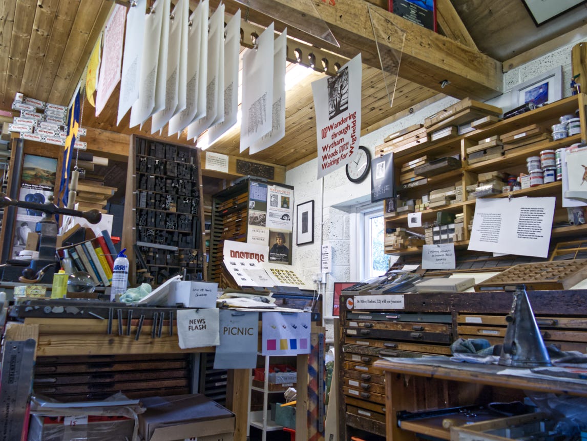 Another view of the pressroom