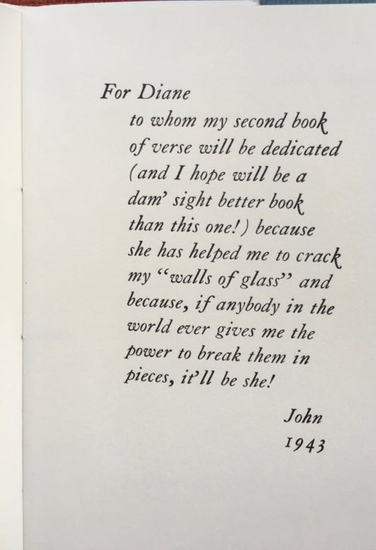 Page from Horoscope for Diane